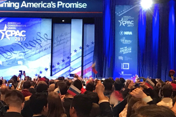 Russian Flag Stunt at the Conservative Political Action Conference (CPAC)