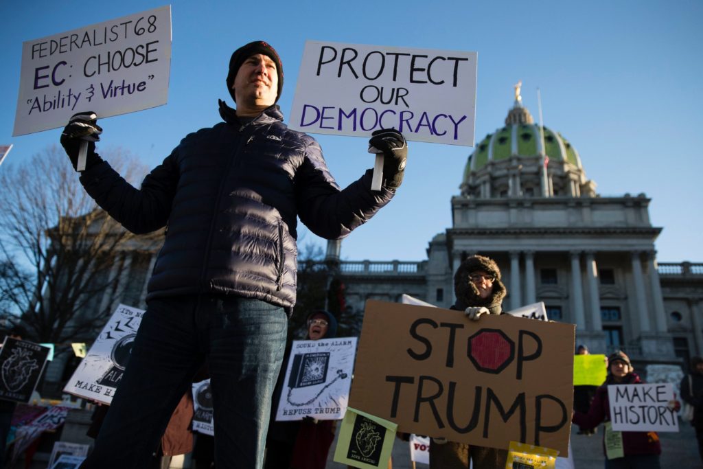 Unprecedented Electoral College Protests in 50 States